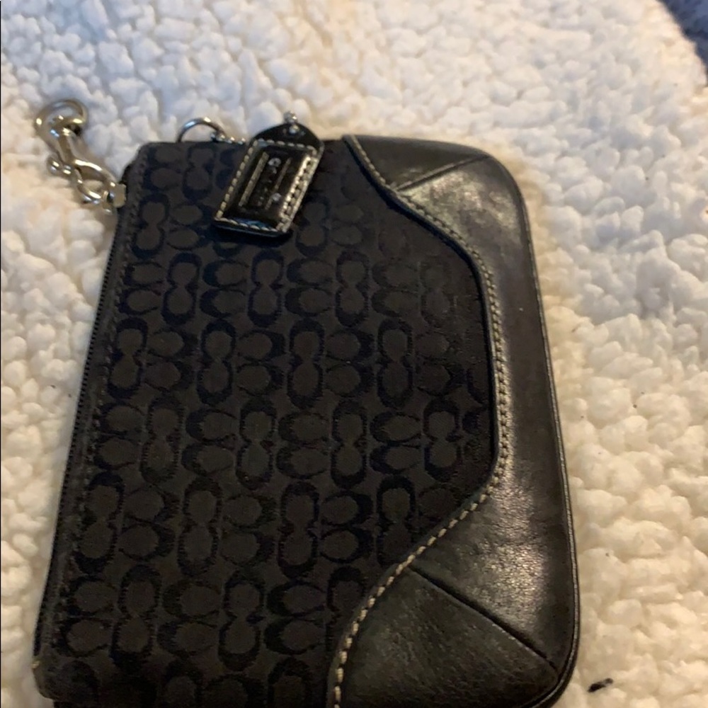 Coach wristlet.